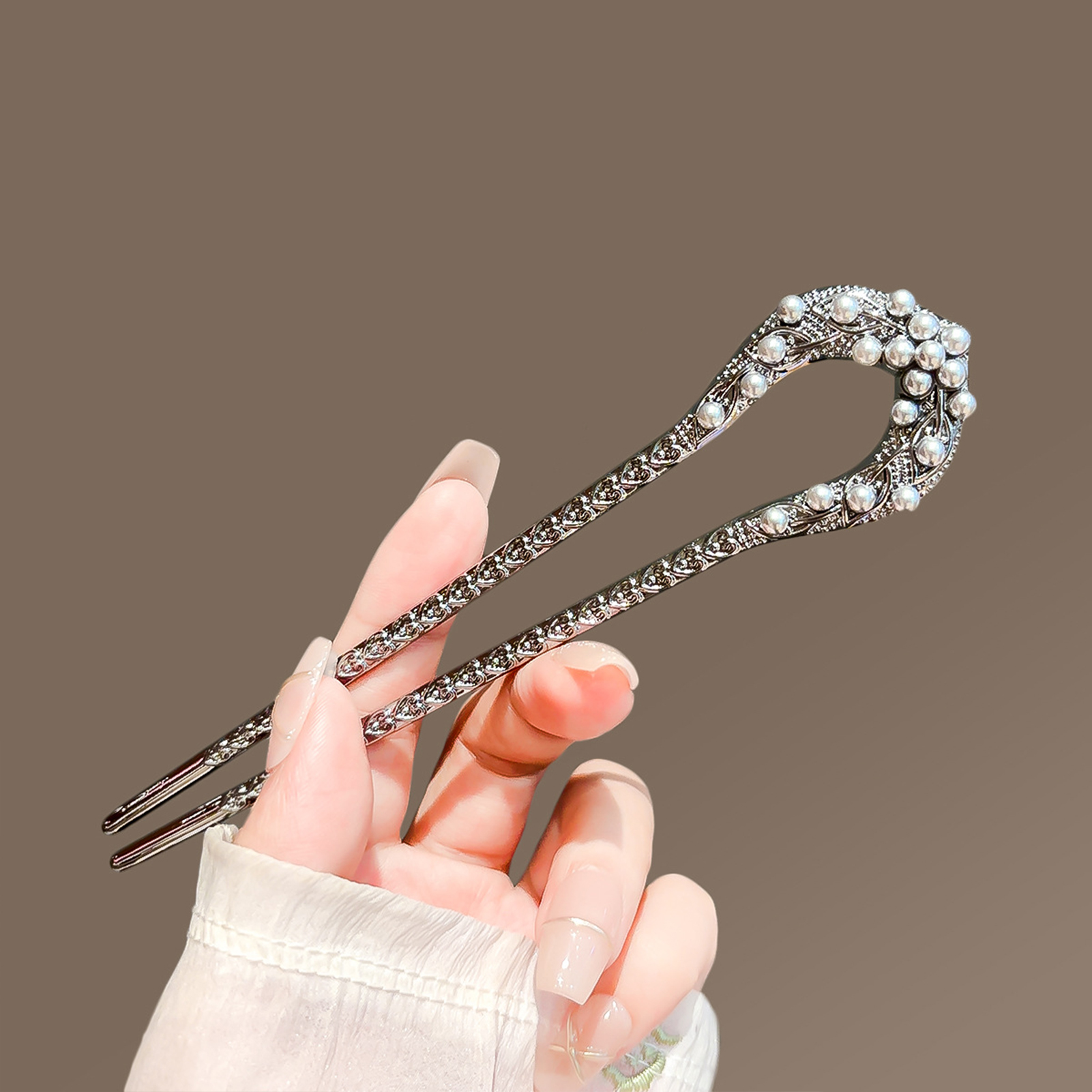 Tech Accessories For Women - Fashion Metal U Shape Hair Clip