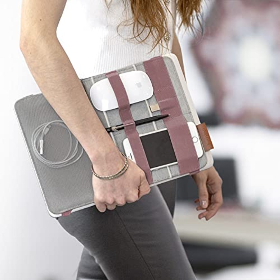 Tech Accessories Case - FOLD Portable TECH Organizer attachable to