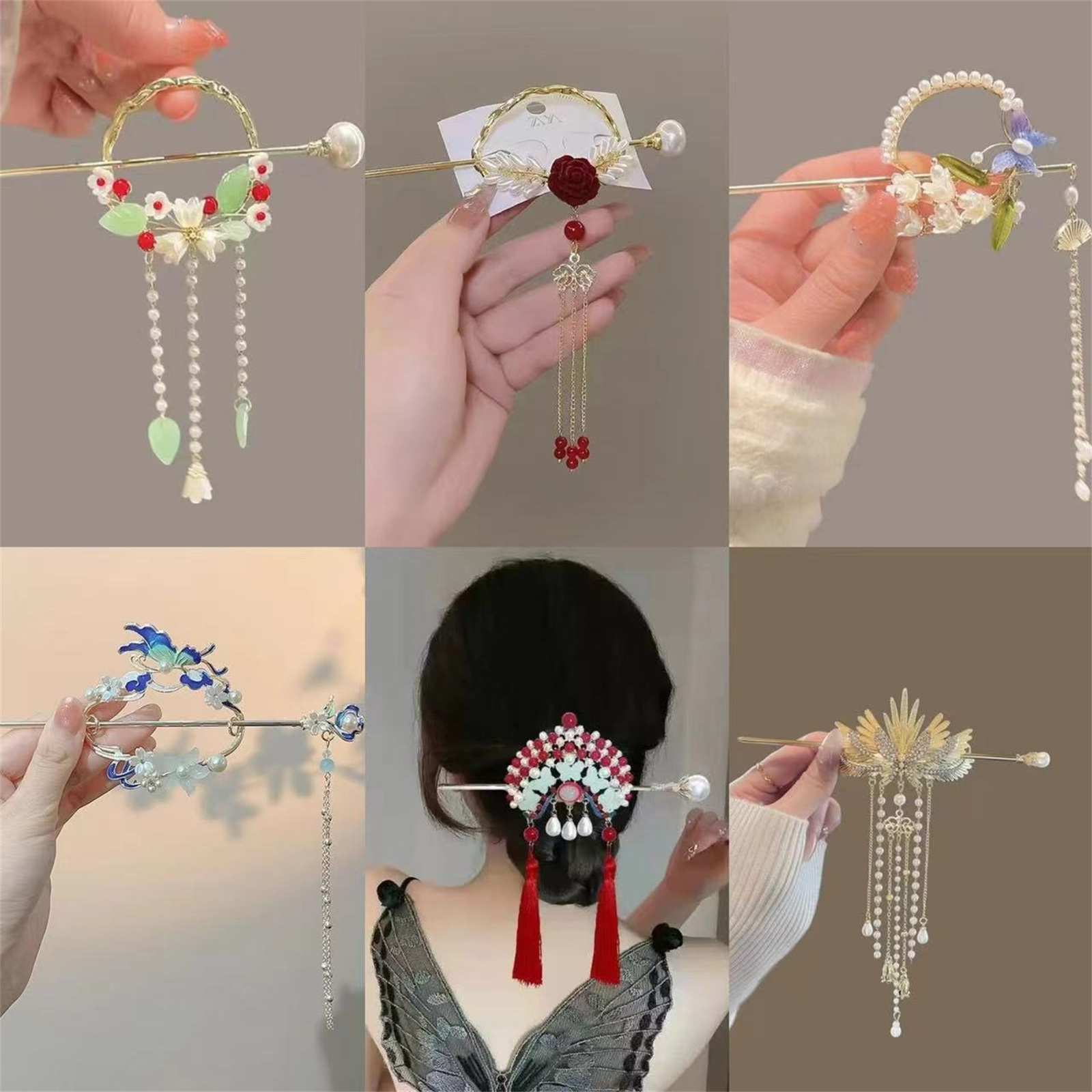 Tech Accessories For Women - Ethnic Style Hairpin For Women Exquisite
