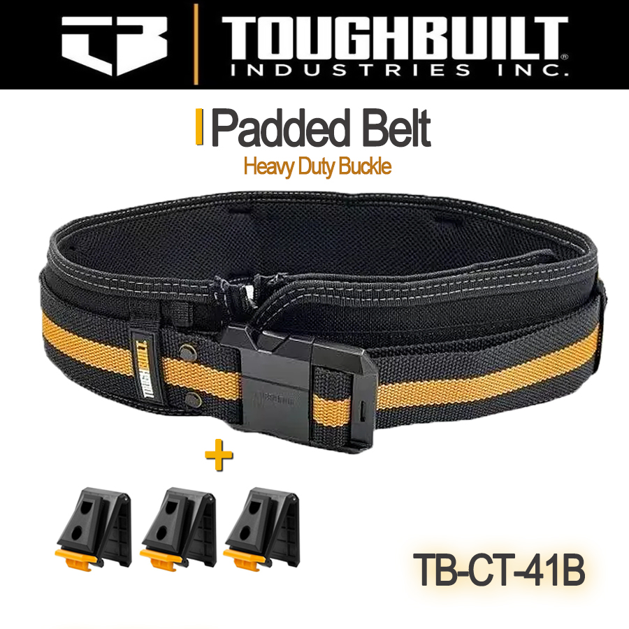 Tech Accessories Bag - ToughBuilt TB-CT-41B Padded Belt for Professionals