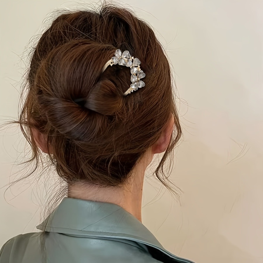 Tech Accessories For Women - High end metal U-shaped hair clip