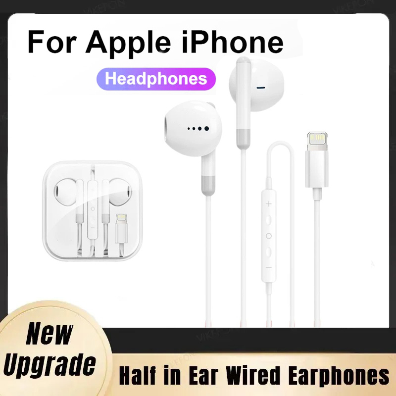 Tech Accessories Apple - Original Wired Earphones for Apple Lightning