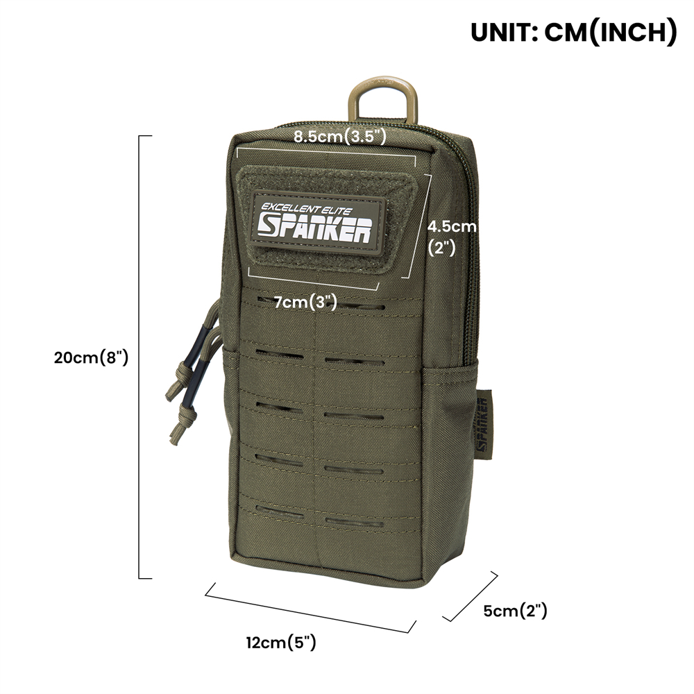 Tactical Molle Waist Bag Outdo - đánh giá và giá Tech Accessories Pouch