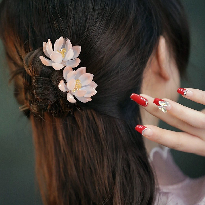 1Pair Vintage Hairpin Glazed F - đánh giá và giá Tech Accessories For Women