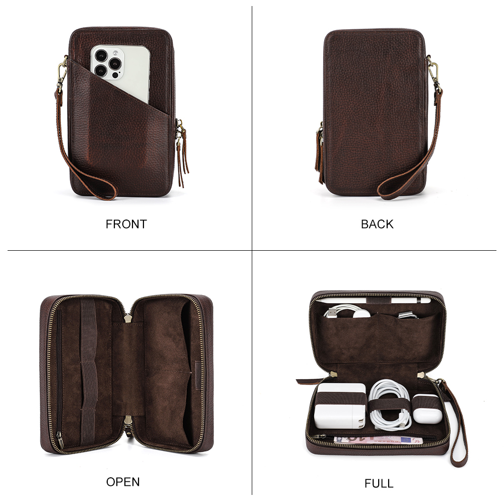 Genuine Leather Portable USB D - đánh giá và giá Tech Accessories Case