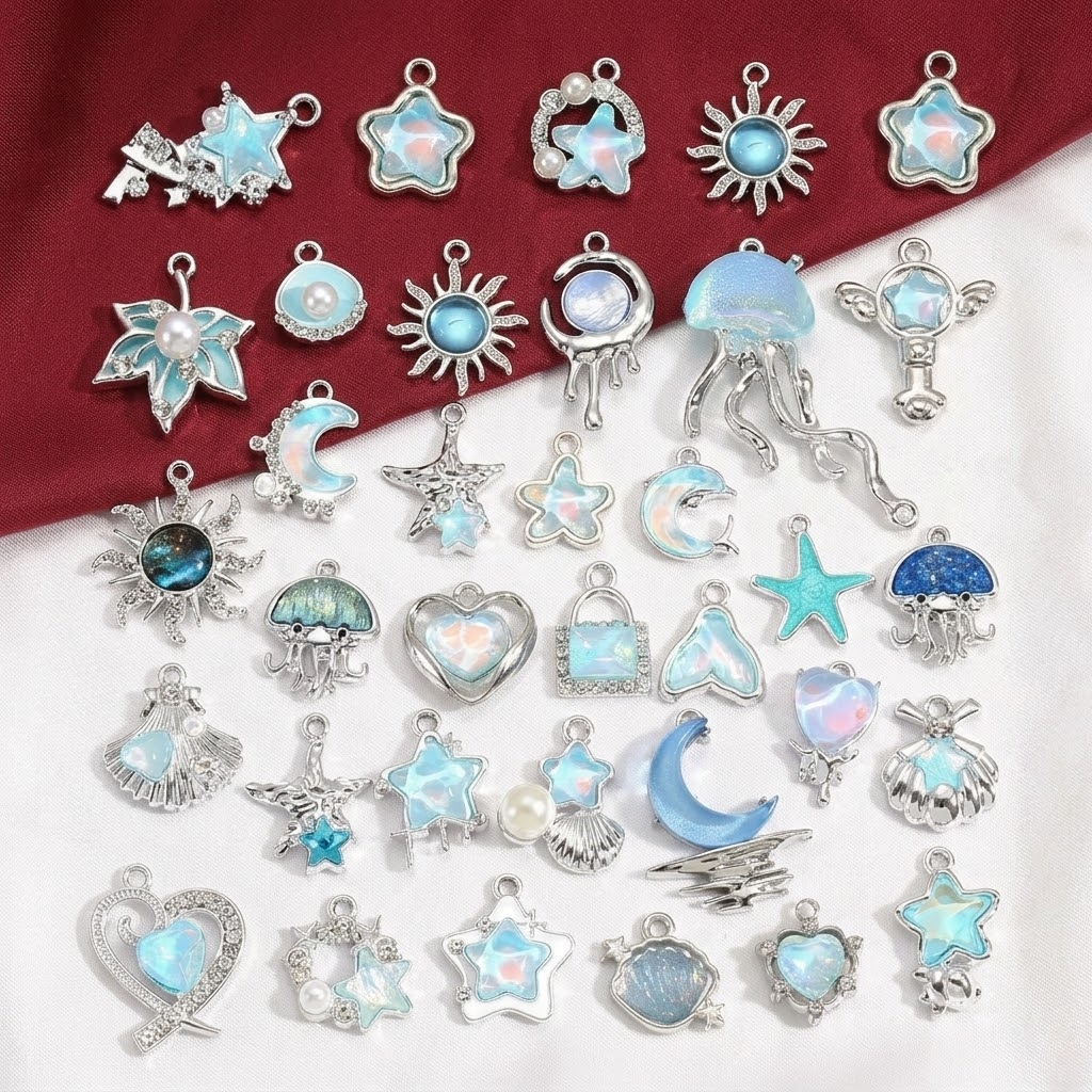 10pcs Purple Pink Heart Enamel - đánh giá và giá Y2K Tech Accessories