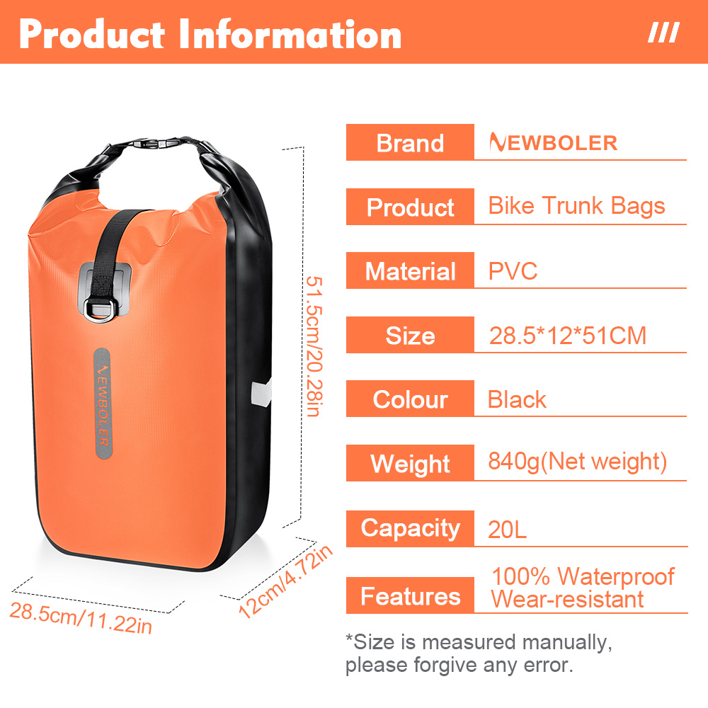 NEWBOLER 10L 20L Waterproof Cy - đánh giá và giá Tech Accessories Bag