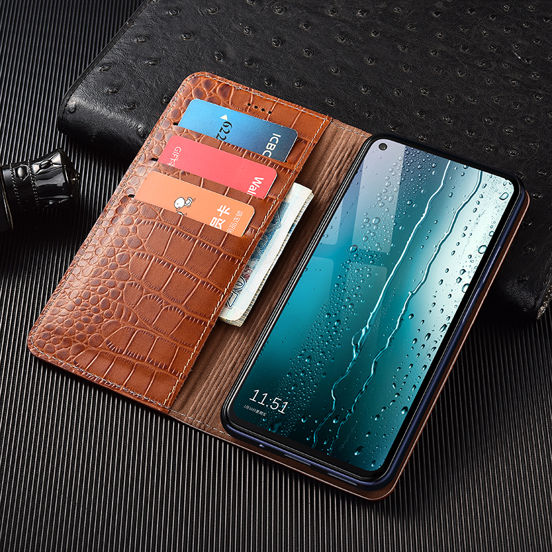 Crocodile Genuine Leather Flip - đánh giá và giá Tech Accessories Apple