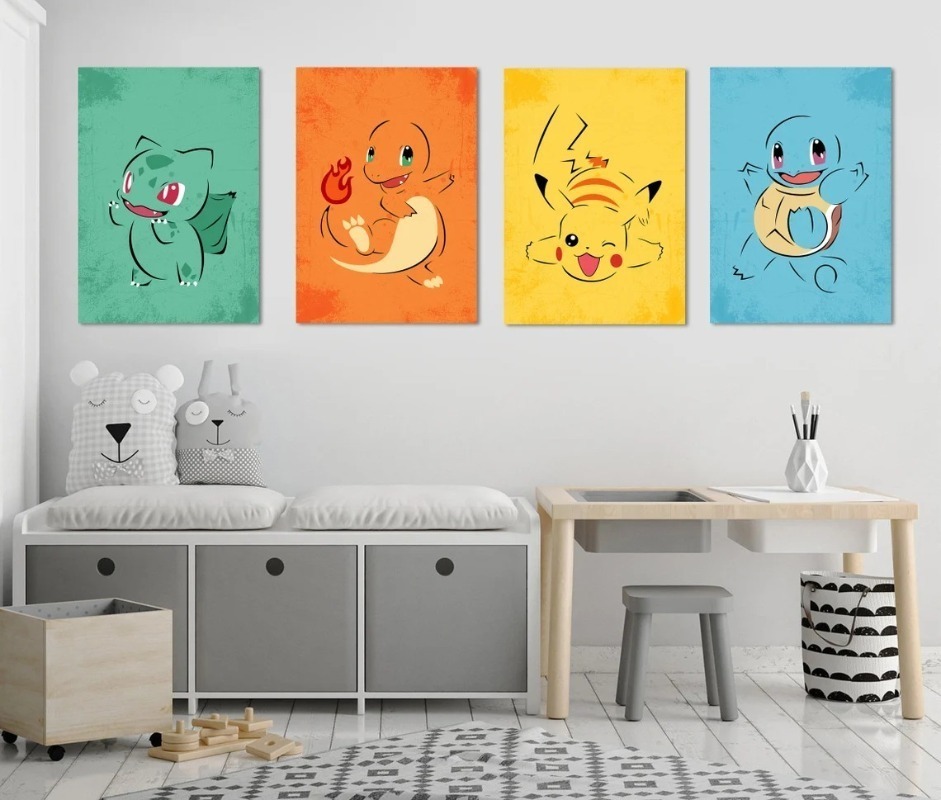 Cartoon Anime Poster Pokemon P - đánh giá và giá Tech Home Accessories