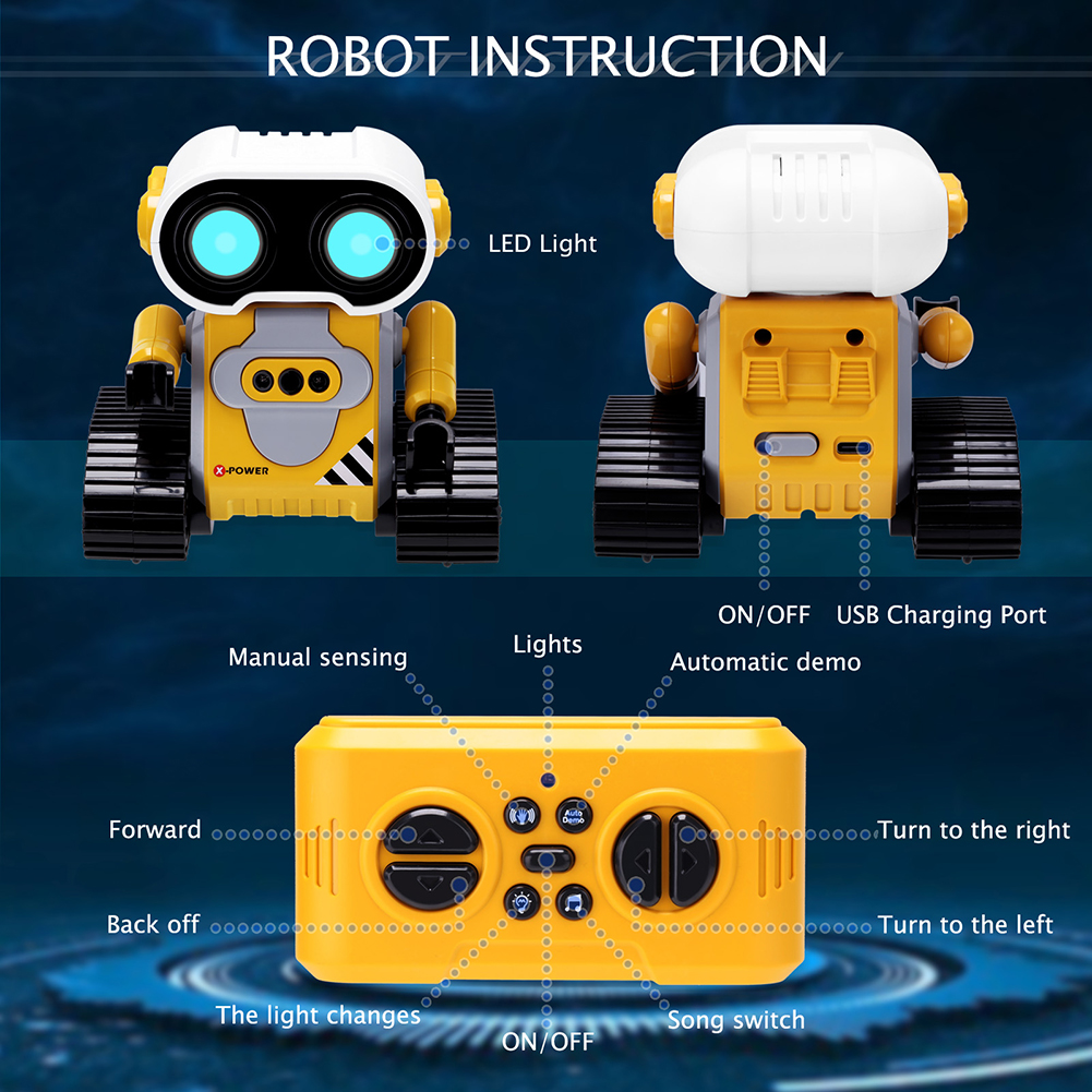 Remote Control Robot with LED  - đánh giá và giá Tech Lighting Accessories