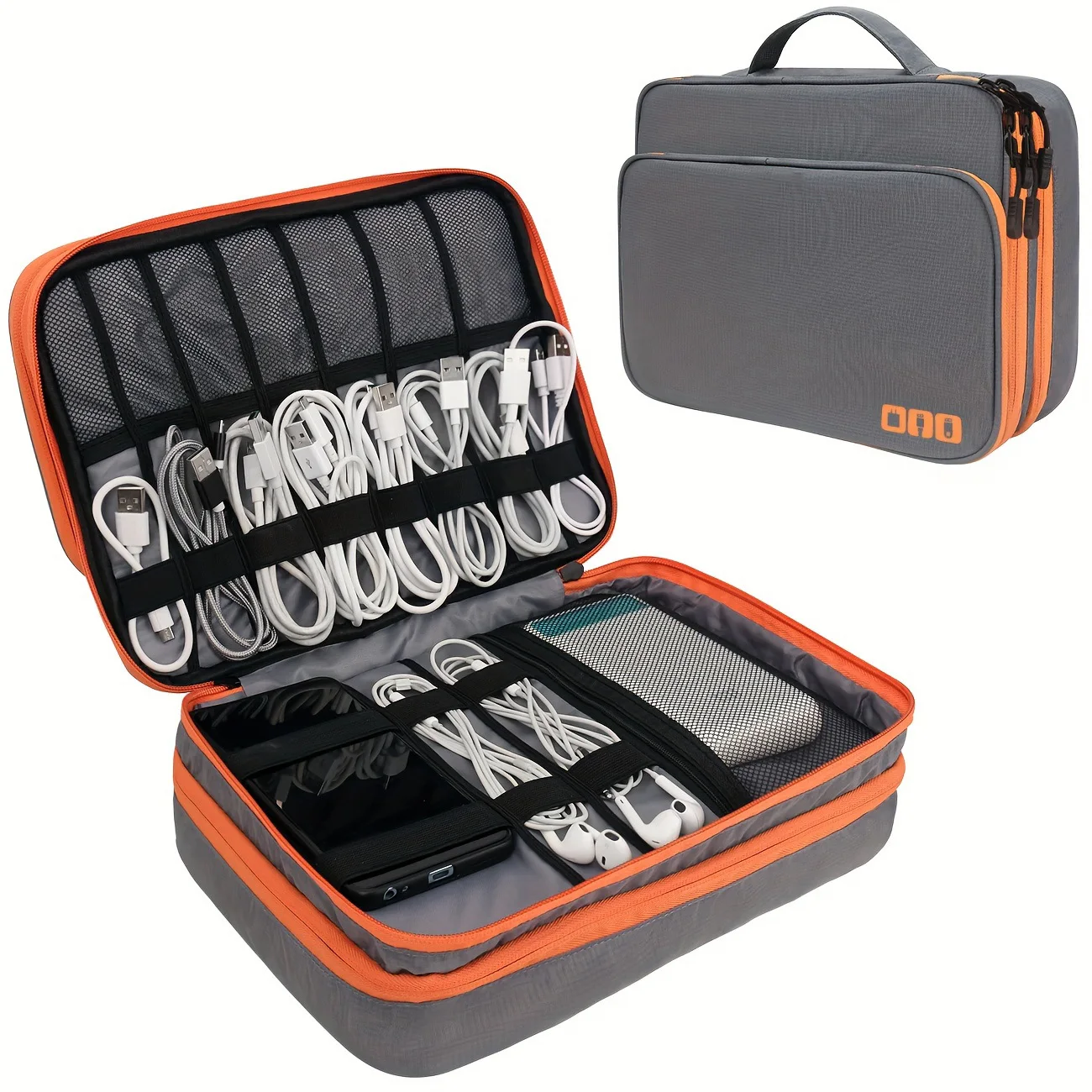 Portable Waterproof Multi-Laye - đánh giá và giá Tech Accessories Case
