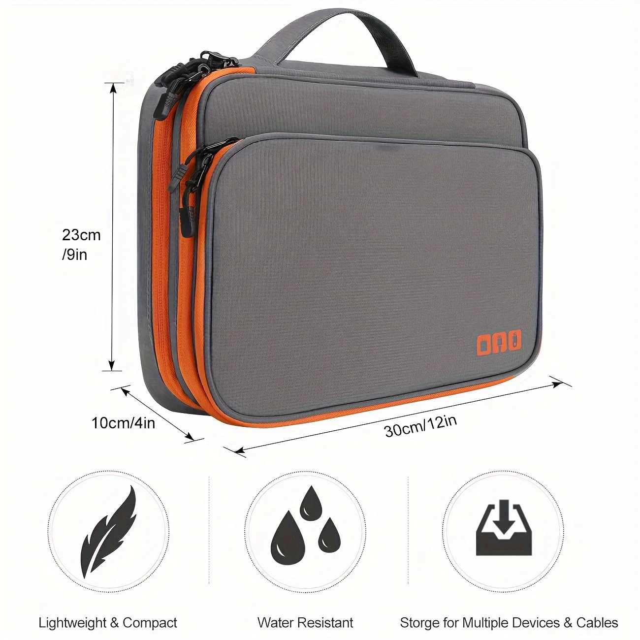 Portable Waterproof Multi-Laye - đánh giá và giá Tech Accessories Case