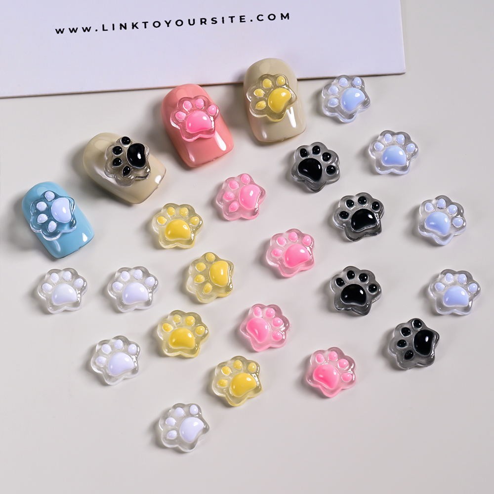 3D Glow in the Dark Cat Paw Na - đánh giá và giá Y2K Tech Accessories