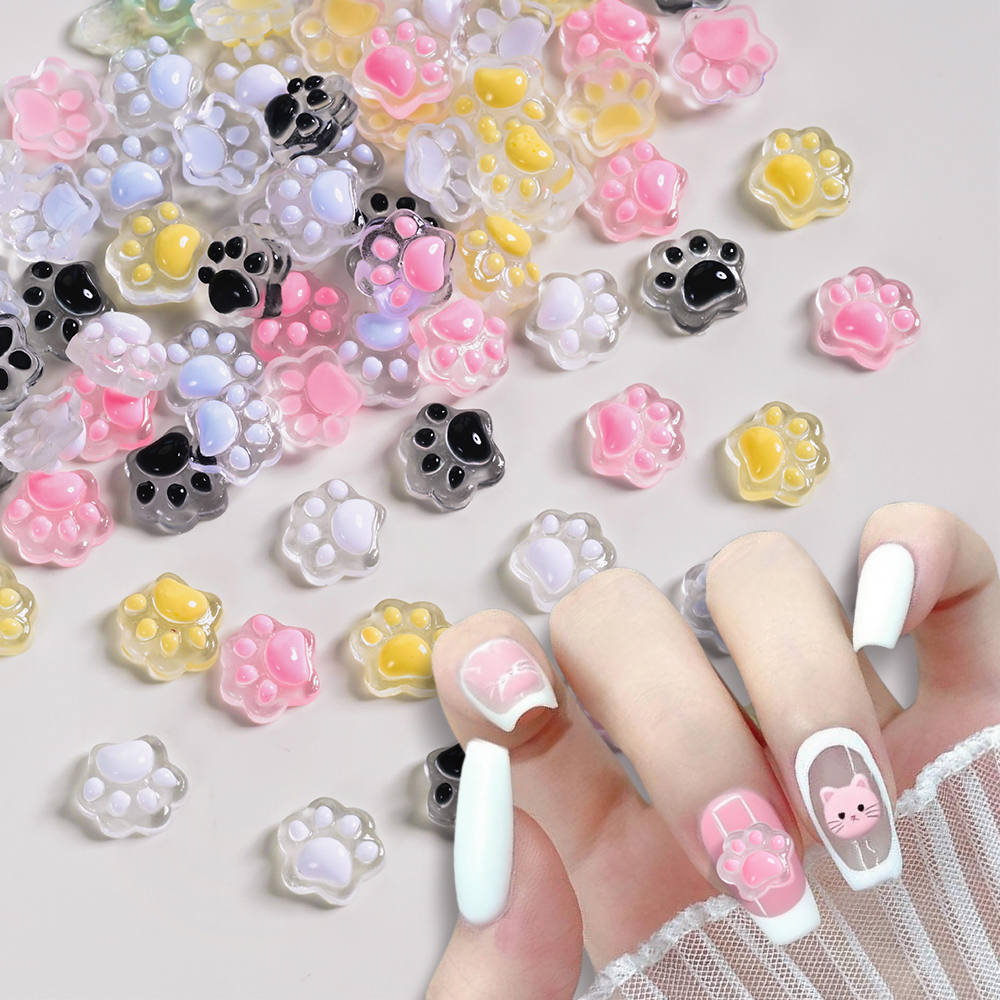 3D Glow in the Dark Cat Paw Na - đánh giá và giá Y2K Tech Accessories