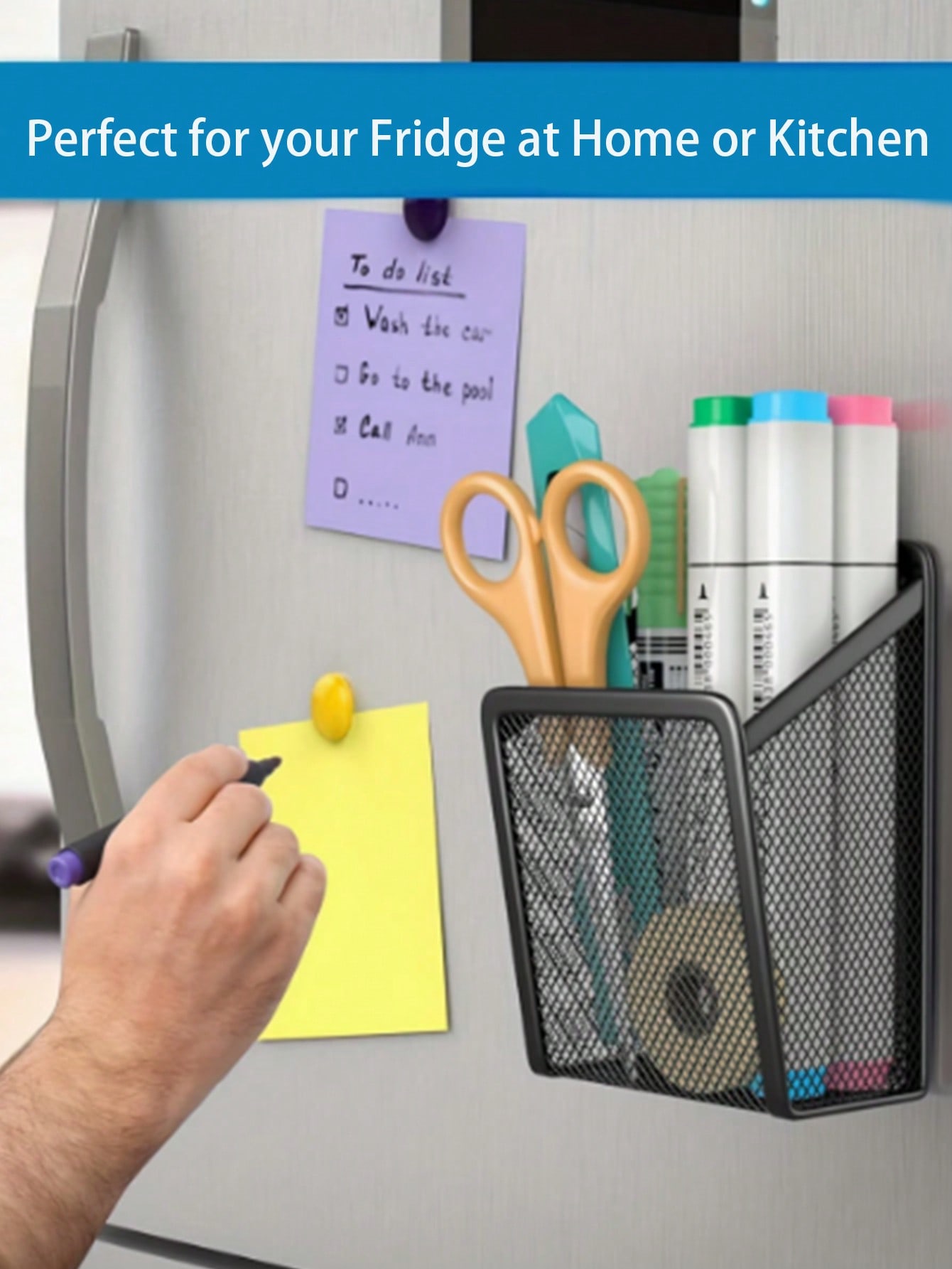 1pc Metal Grid Magnetic Pen Ho - đánh giá và giá Pen Holder Magnetic