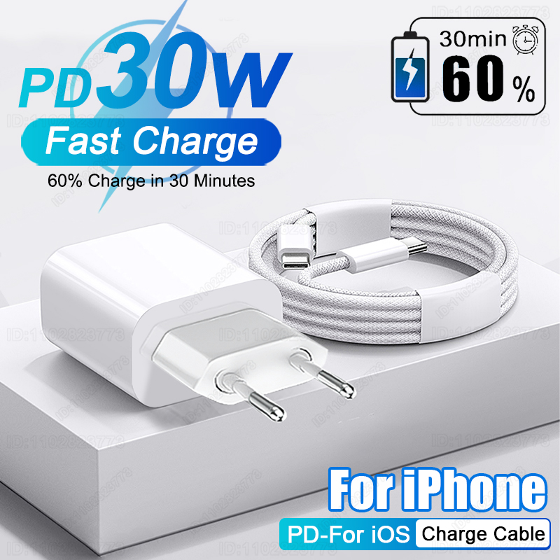 PD 30W Fast Charger For iPhone - đánh giá và giá Tech Accessories Apple