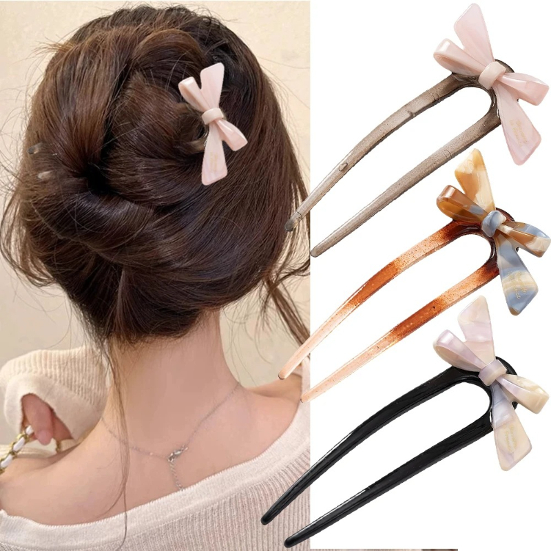 1 piece, sweet bow U-shaped ha - đánh giá và giá Tech Accessories For Women