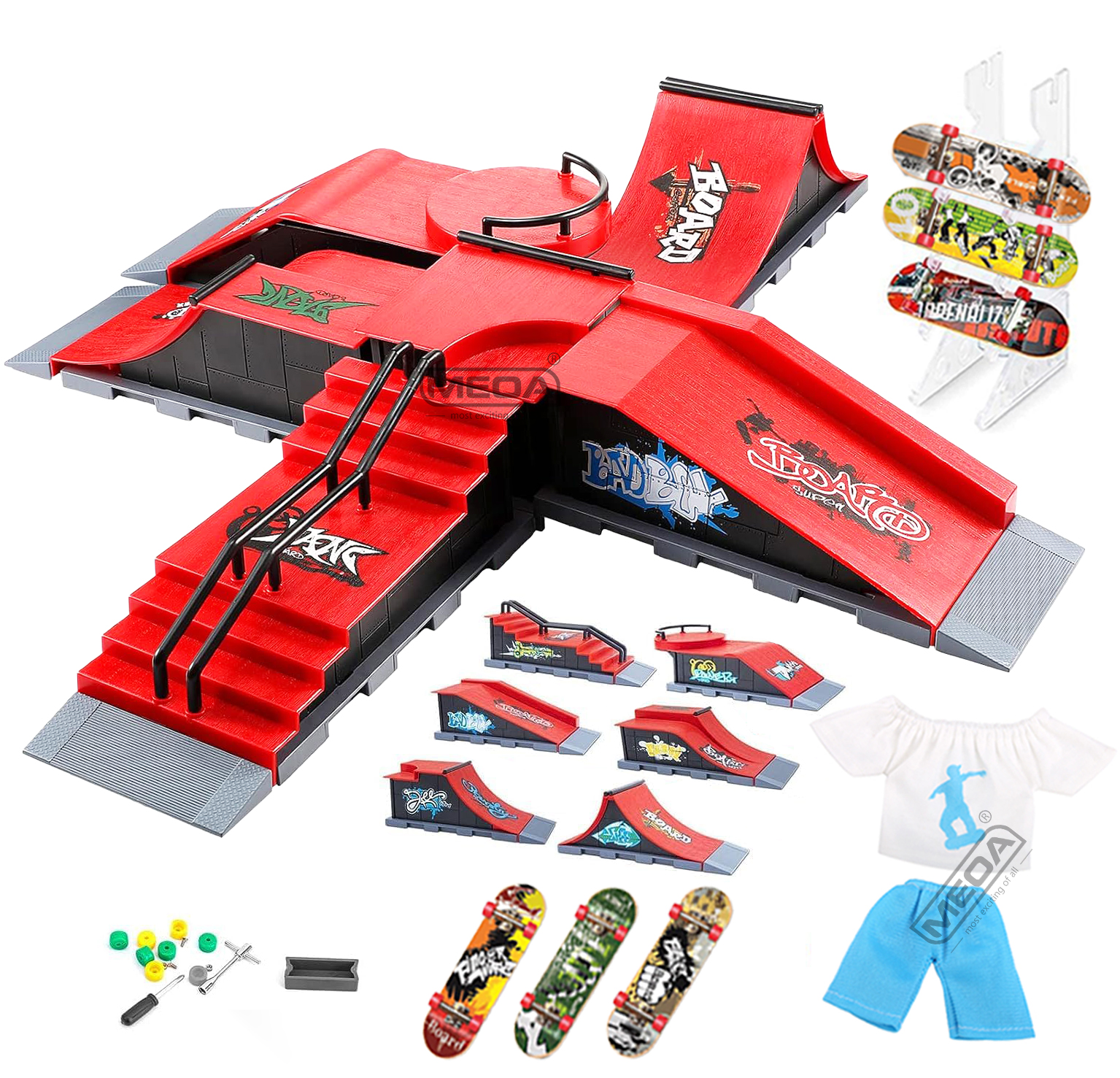 DIY Finger Skatepark 6-in-1 Se - đánh giá và giá Tech Accessories For Kids