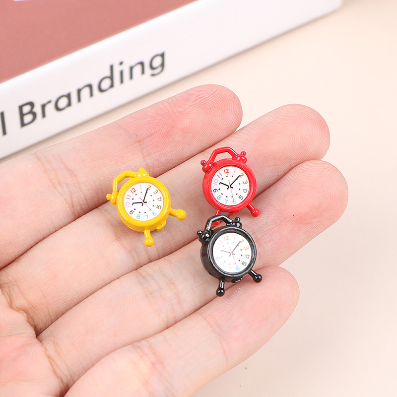 1PC 1:12 Scale Alarm Clock Dol - đánh giá và giá Tech Home Accessories