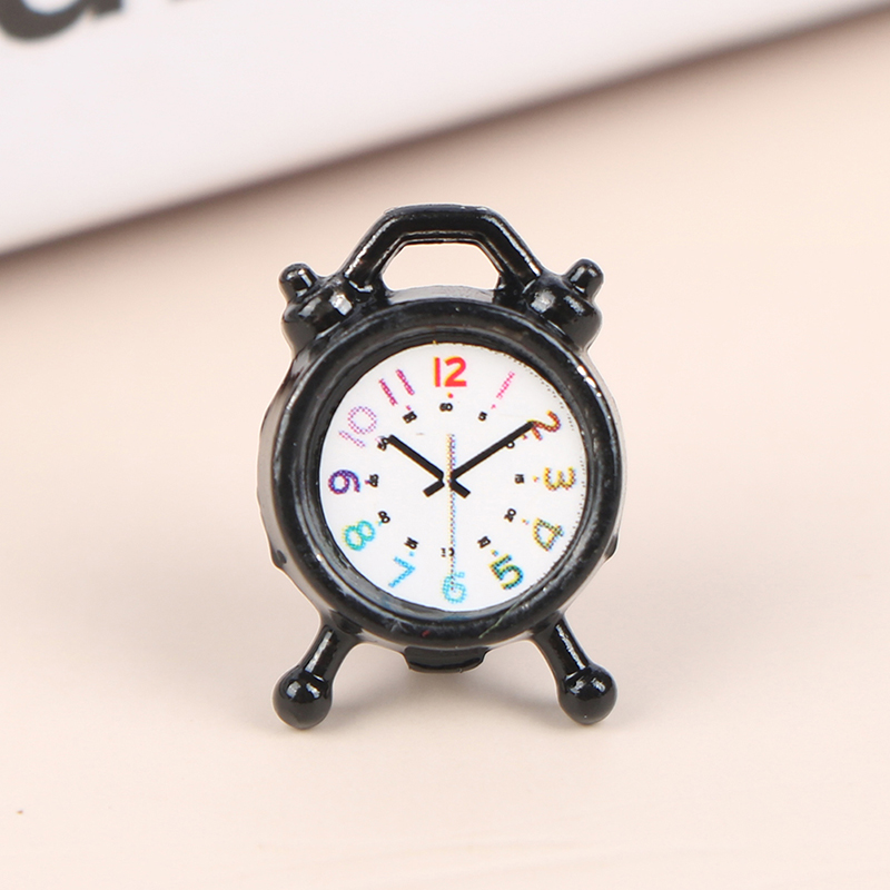 1PC 1:12 Scale Alarm Clock Dol - đánh giá và giá Tech Home Accessories