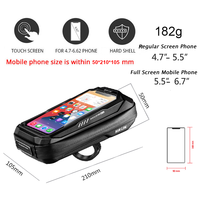 WILD MAN Rainproof Bicycle Fro - đánh giá và giá Tech Accessories Bag