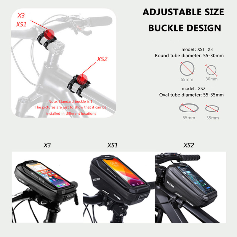 WILD MAN Rainproof Bicycle Fro - đánh giá và giá Tech Accessories Bag