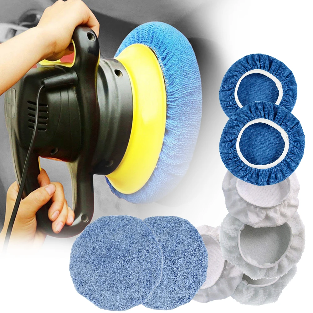 8Pcs Car Microfiber Polisher P - đánh giá và giá Tech House Accessories