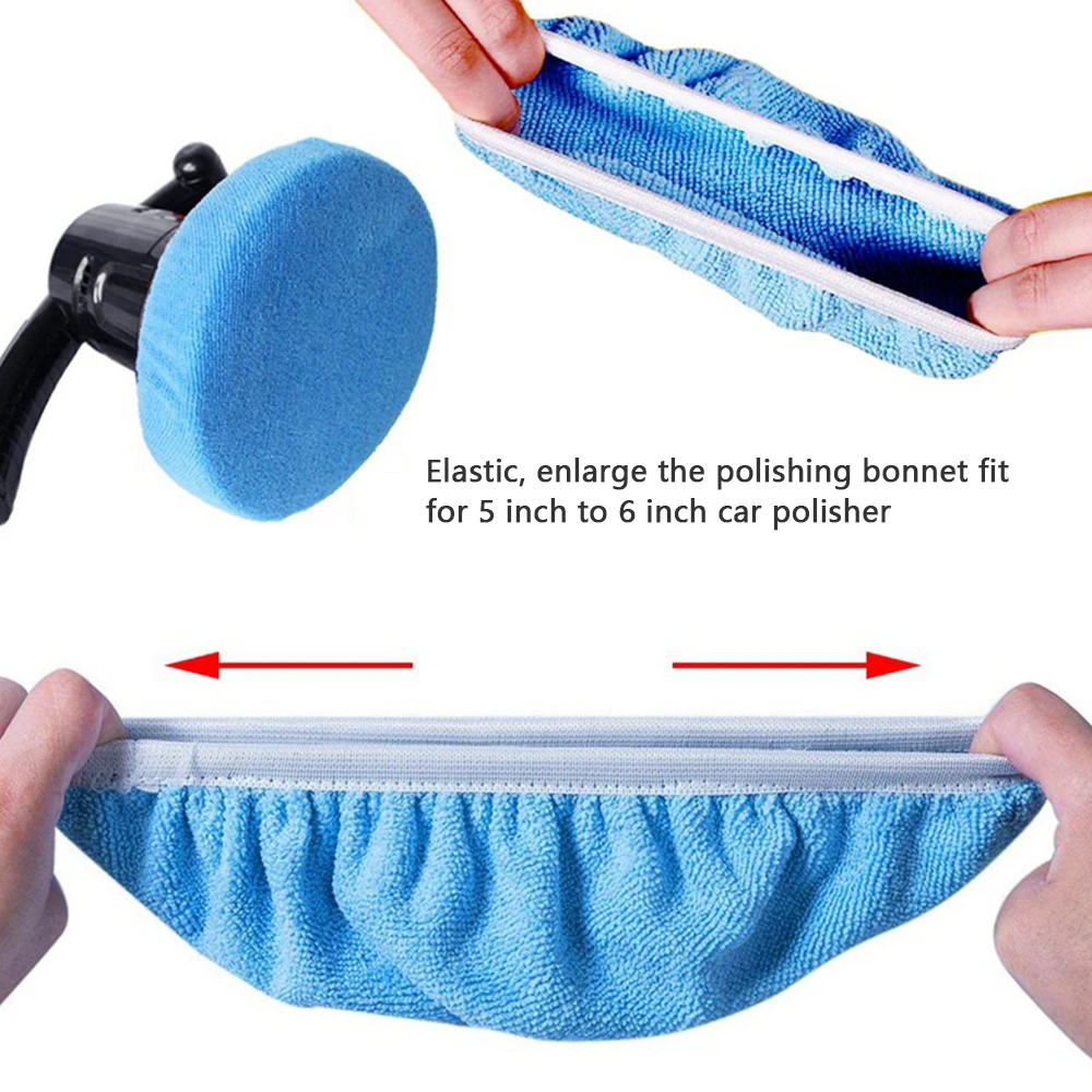 8Pcs Car Microfiber Polisher P - đánh giá và giá Tech House Accessories