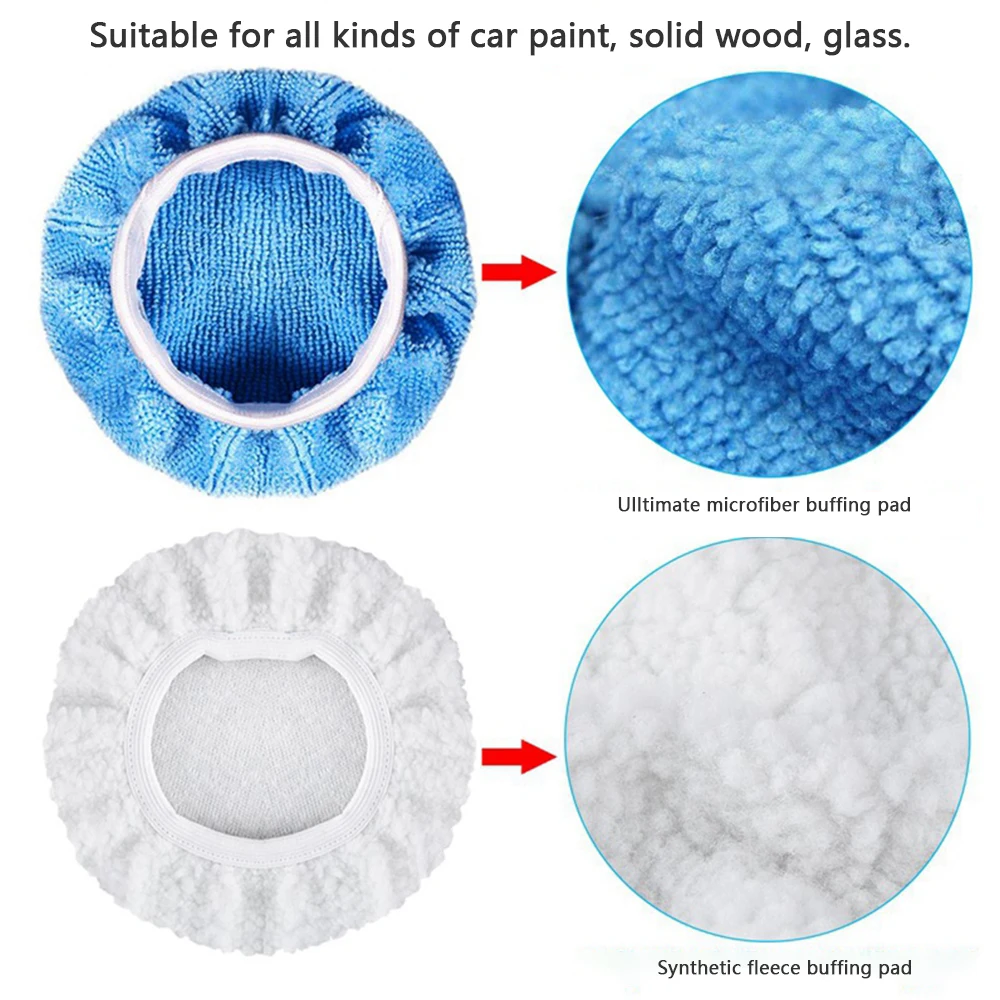 8Pcs Car Microfiber Polisher P - đánh giá và giá Tech House Accessories