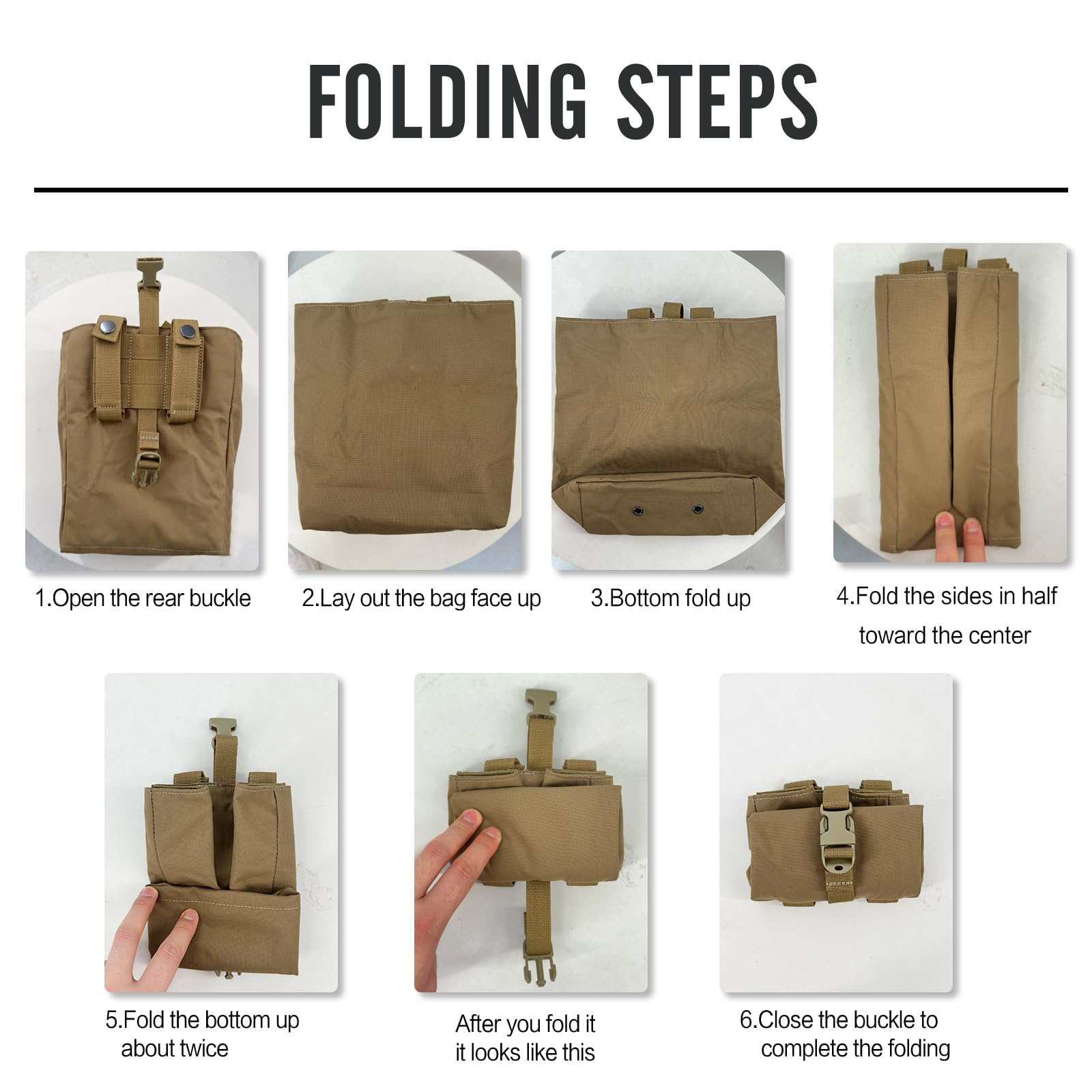 New Molle Folding Dump Drop Ma - đánh giá và giá Tech Accessories Pouch
