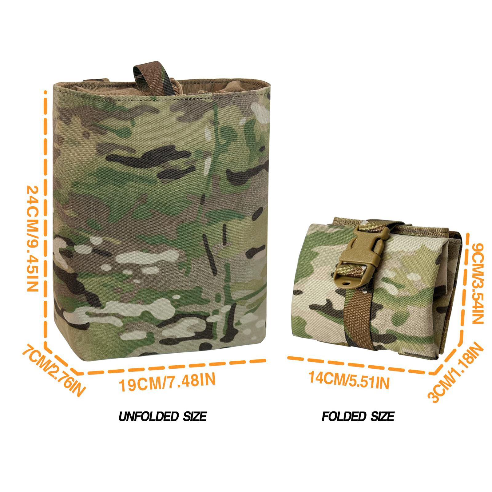 New Molle Folding Dump Drop Ma - đánh giá và giá Tech Accessories Pouch