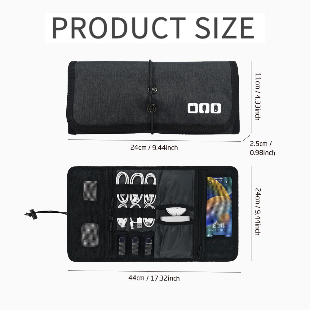 Portable Foldable Travel Cable - đánh giá và giá Tech Accessories Case