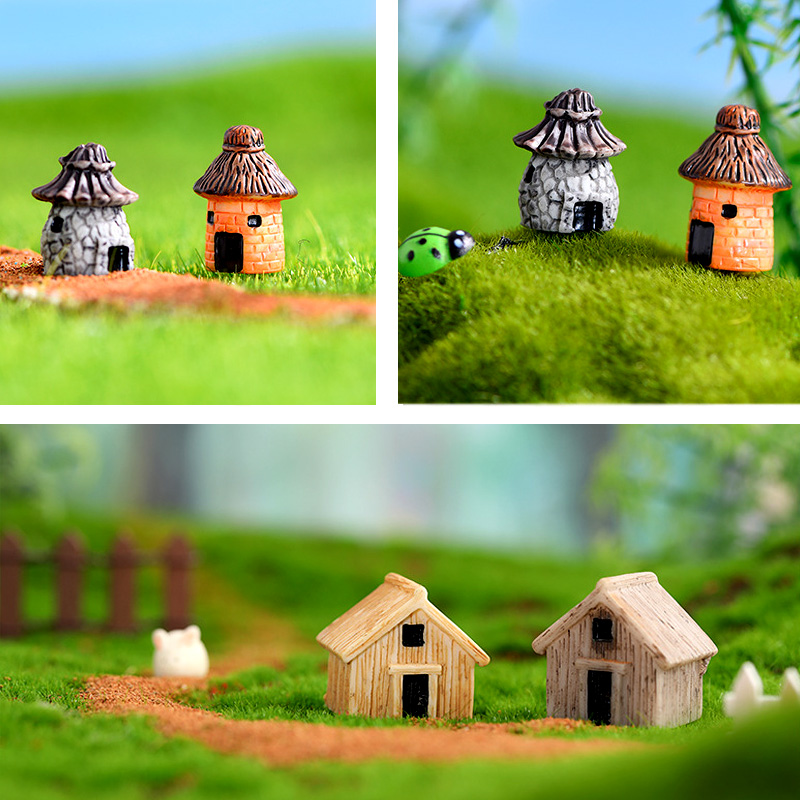 10Pcs Mini Small House Figurin - đánh giá và giá Tech House Accessories