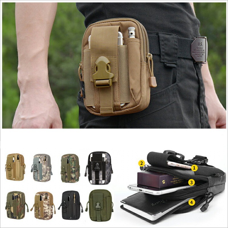 Small Molle Pouch Waist Pack B - đánh giá và giá Tech Accessories Pouch