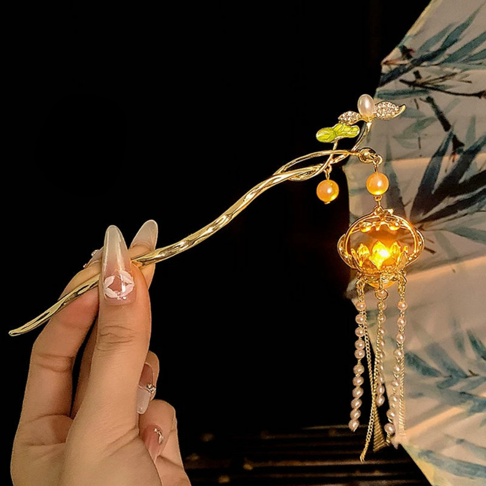 Luminous Flower Hairpin For Wo - đánh giá và giá Tech Accessories For Women