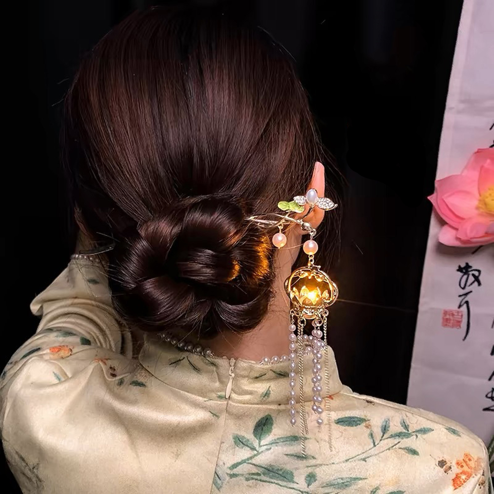 Luminous Flower Hairpin For Wo - đánh giá và giá Tech Accessories For Women