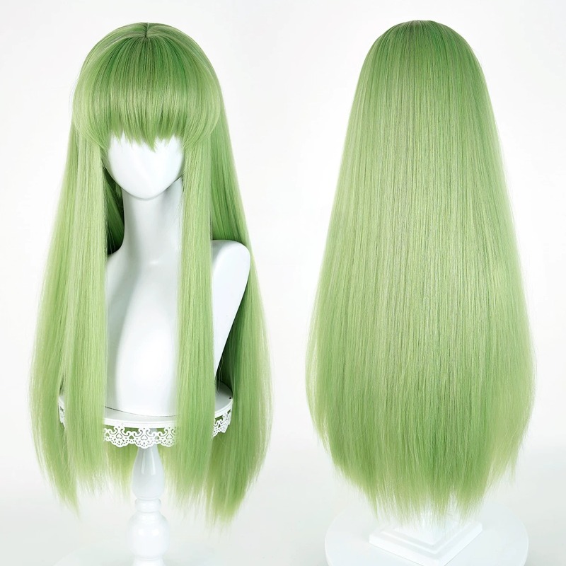 Anime CC Cosplay Green Wig Lon - đánh giá và giá Tech Accessories For Women