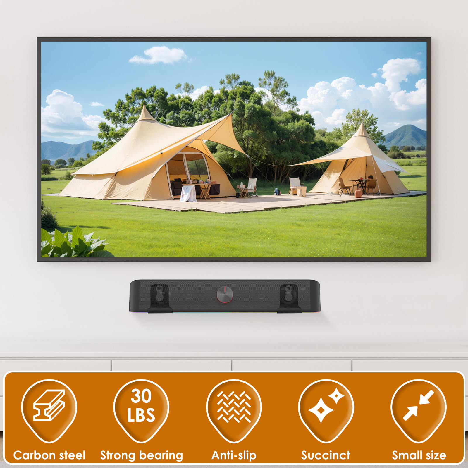 2Pcs Soundbar Speaker Stands W - đánh giá và giá Tech Home Accessories