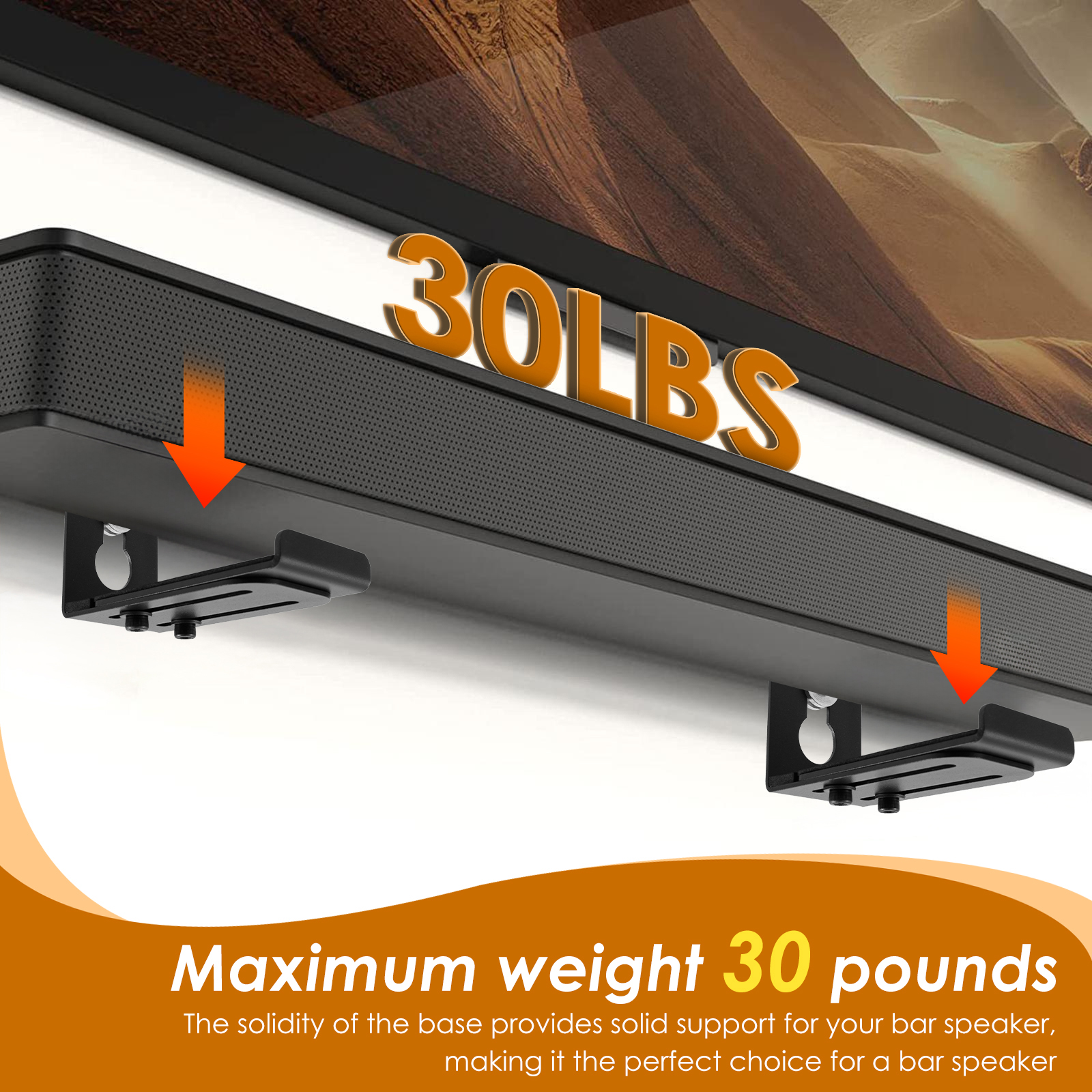 2Pcs Soundbar Speaker Stands W - đánh giá và giá Tech Home Accessories