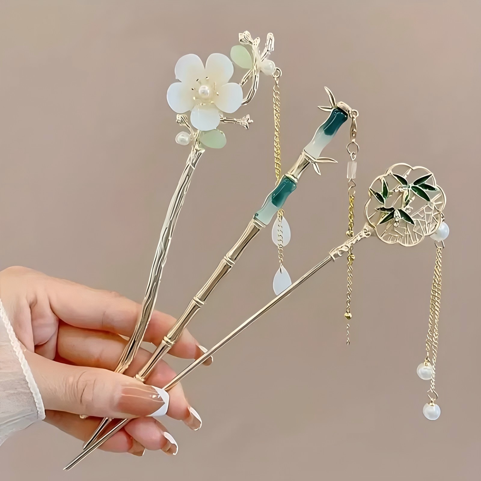1/6pcs Elegant Chinese Style T - đánh giá và giá Tech Accessories For Women
