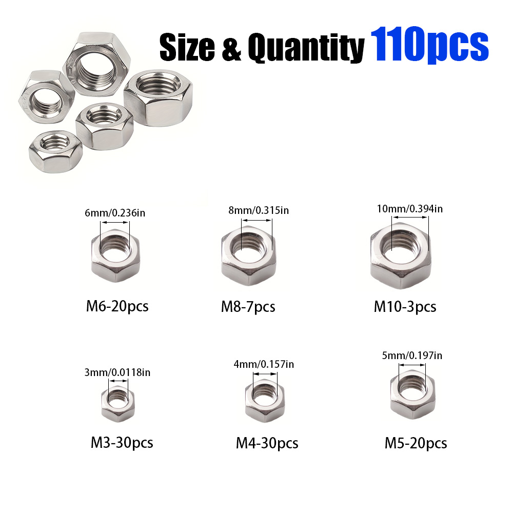 110-piece set of stainless ste - đánh giá và giá Tech House Accessories