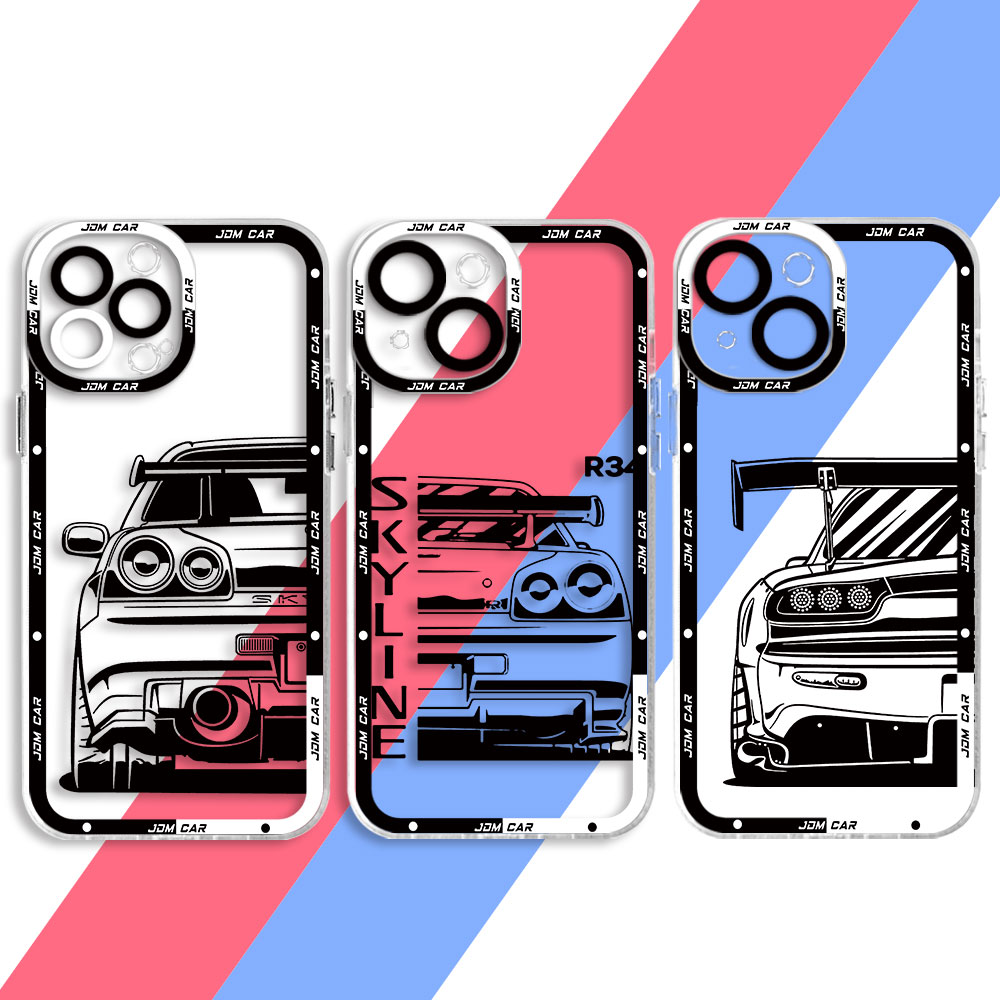 JDM Dream Car Clear Silicone C - đánh giá và giá Tech Accessories Apple