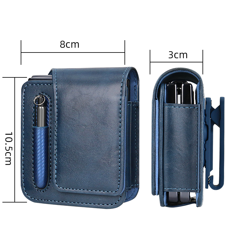 PU Leather Flip Mobile Phone B - đánh giá và giá Pen Holder Magnetic