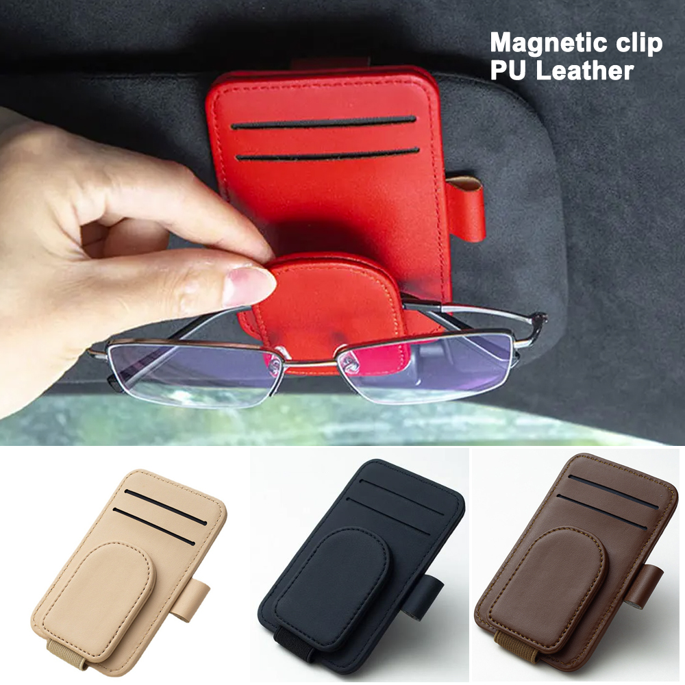Multifunctional Pu Leather Car - đánh giá và giá Pen Holder Magnetic