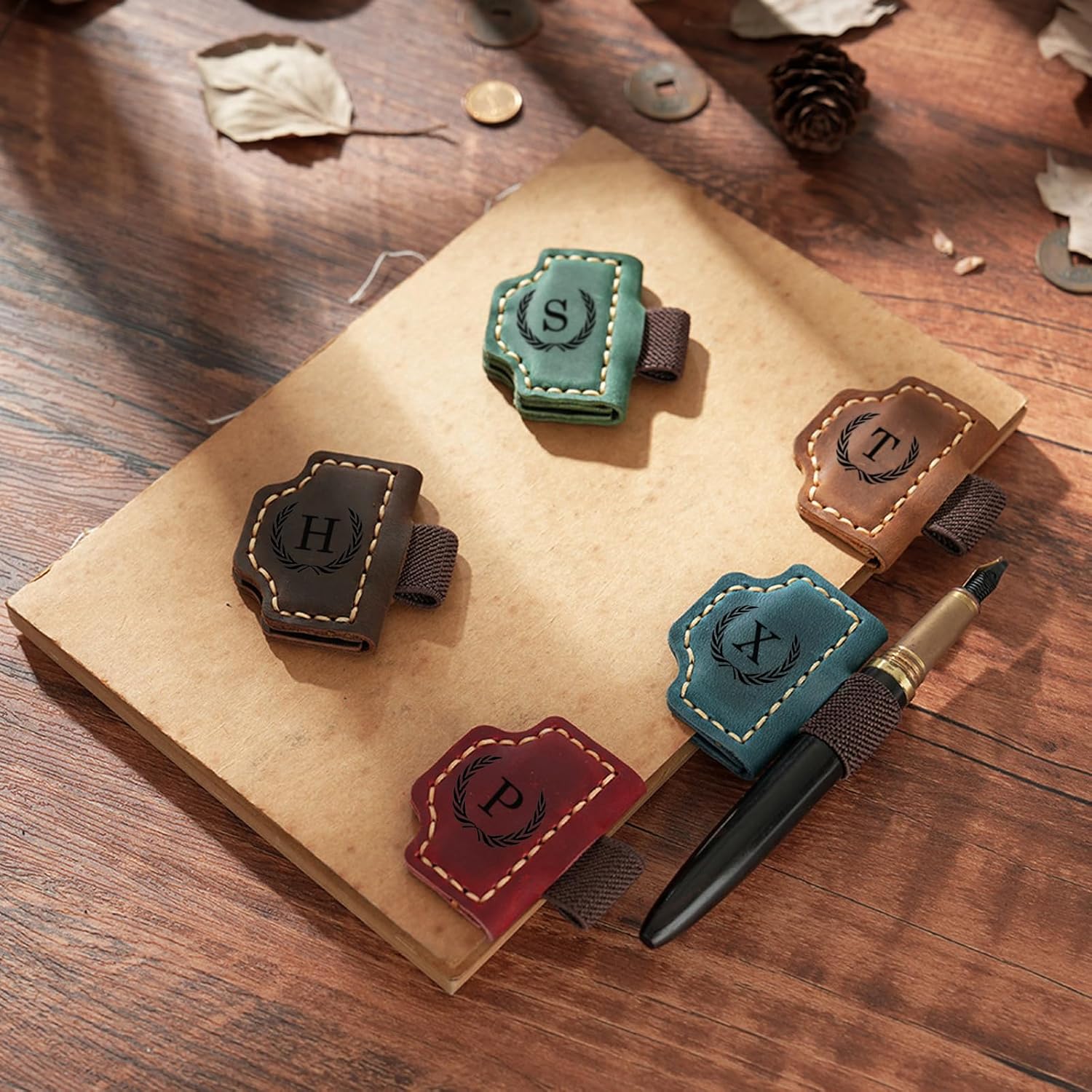 Personalized Leather Magnetic  - đánh giá và giá Pen Holder Magnetic