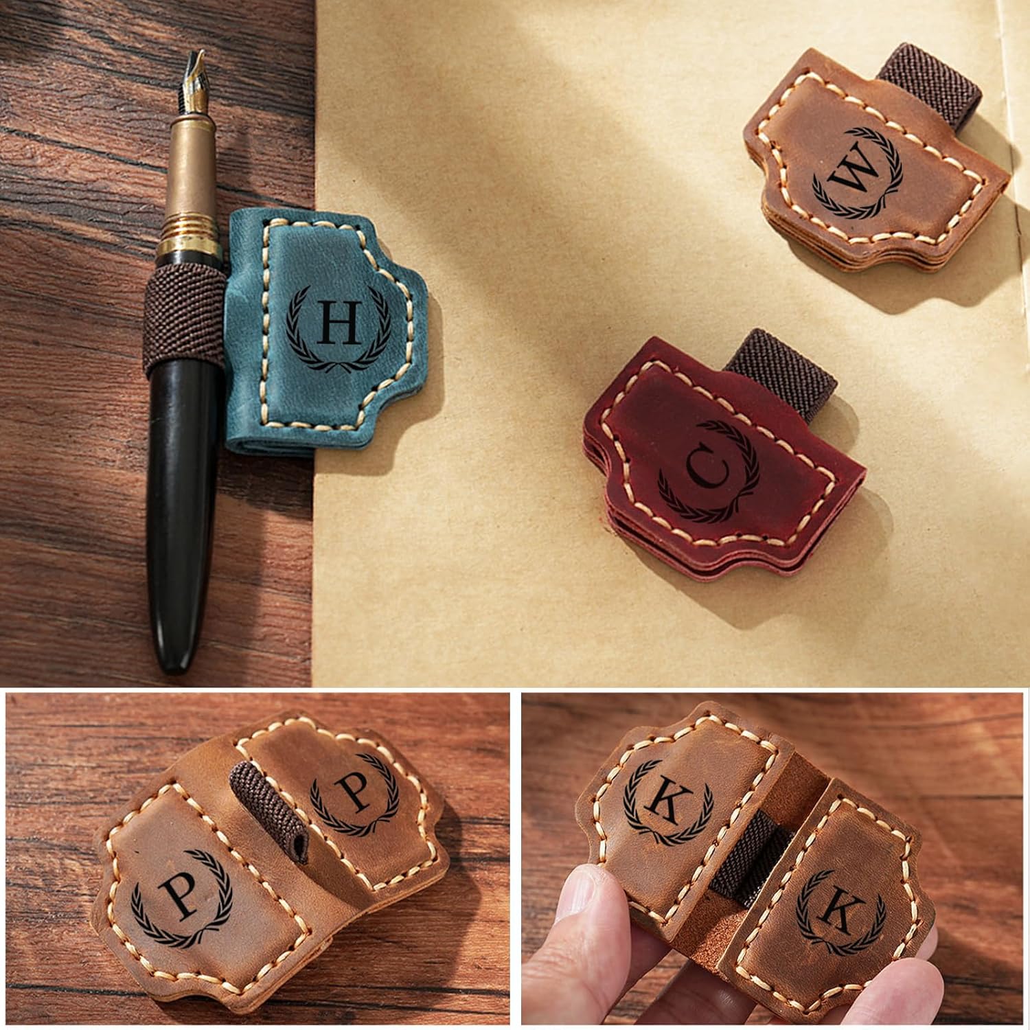 Personalized Leather Magnetic  - đánh giá và giá Pen Holder Magnetic