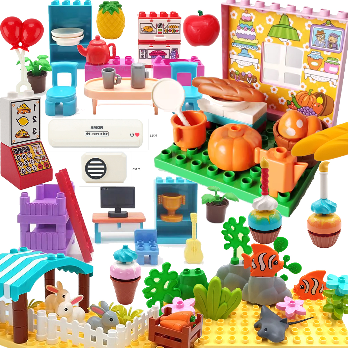 Large Building Blocks Scene Ac - đánh giá và giá Tech House Accessories